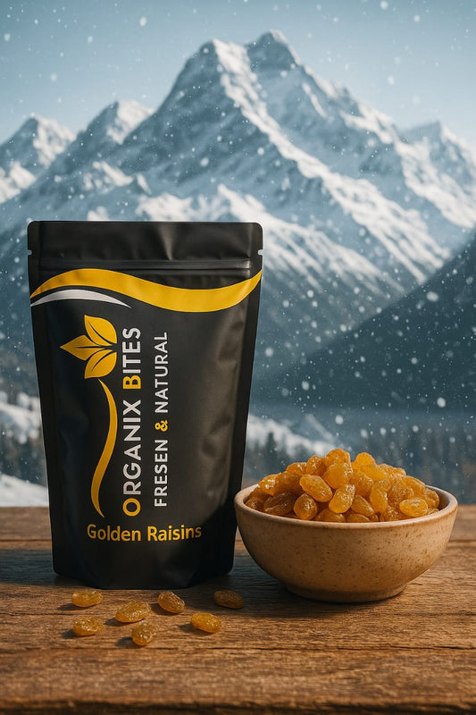 Organix Bites | Premium Sun-Dried Raisins – Naturally Sweet & Healthy Snack | 1KG