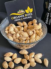 Organix Bites | Premium Natural Almonds with Shell – Fresh, Crunchy & Unprocessed