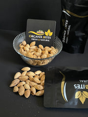 Organix Bites | Premium Natural Almonds with Shell – Fresh, Crunchy & Unprocessed