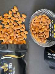 Organix Bites | Premium Raw Almonds – Natural, Fresh & Healthy Dry Fruit Snack