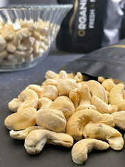 Organix Bites | Premium Whole Cashews – Creamy, Crunchy & Heart-Healthy Nuts
