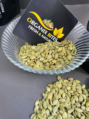 Organix Bites | Premium Raw Pumpkin Seeds – Nutritious & Crunchy Superfood Snack