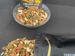 Organix Bites | Premium Mixed Dry Fruits – Handpicked Nuts & Dried Fruits Blend